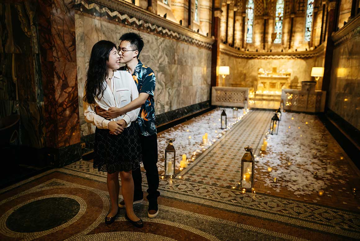 Fitzrovia Chapel - Marriage proposal